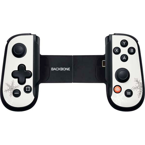 Disney Frozen Elsa Snowflakes Art Backbone One for iPhone Game Controller Skin